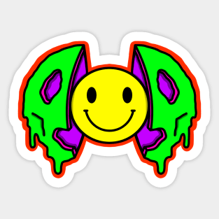 Inner Smiley Face Sticker